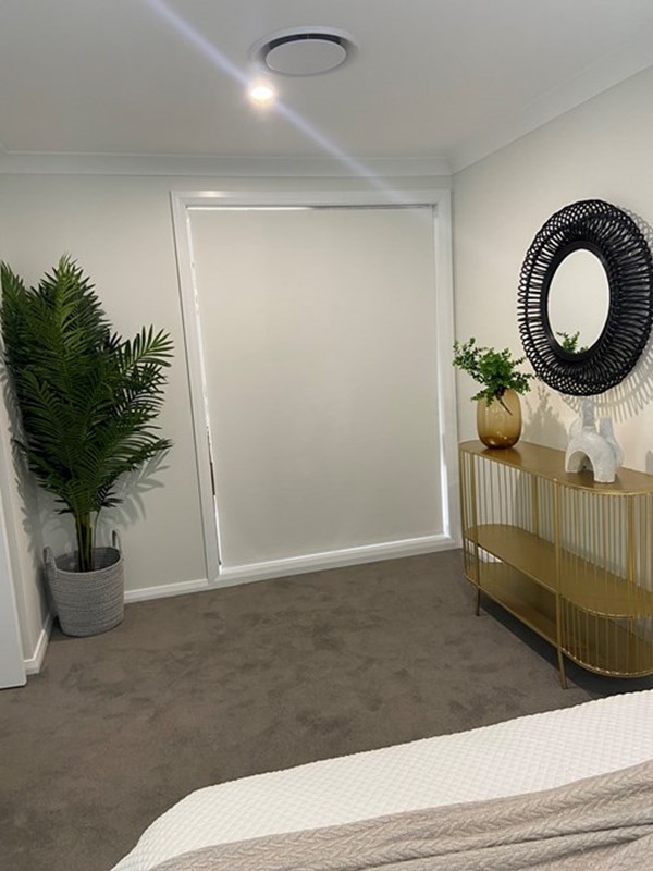 Roller Blind - Fuego Blockout Off White