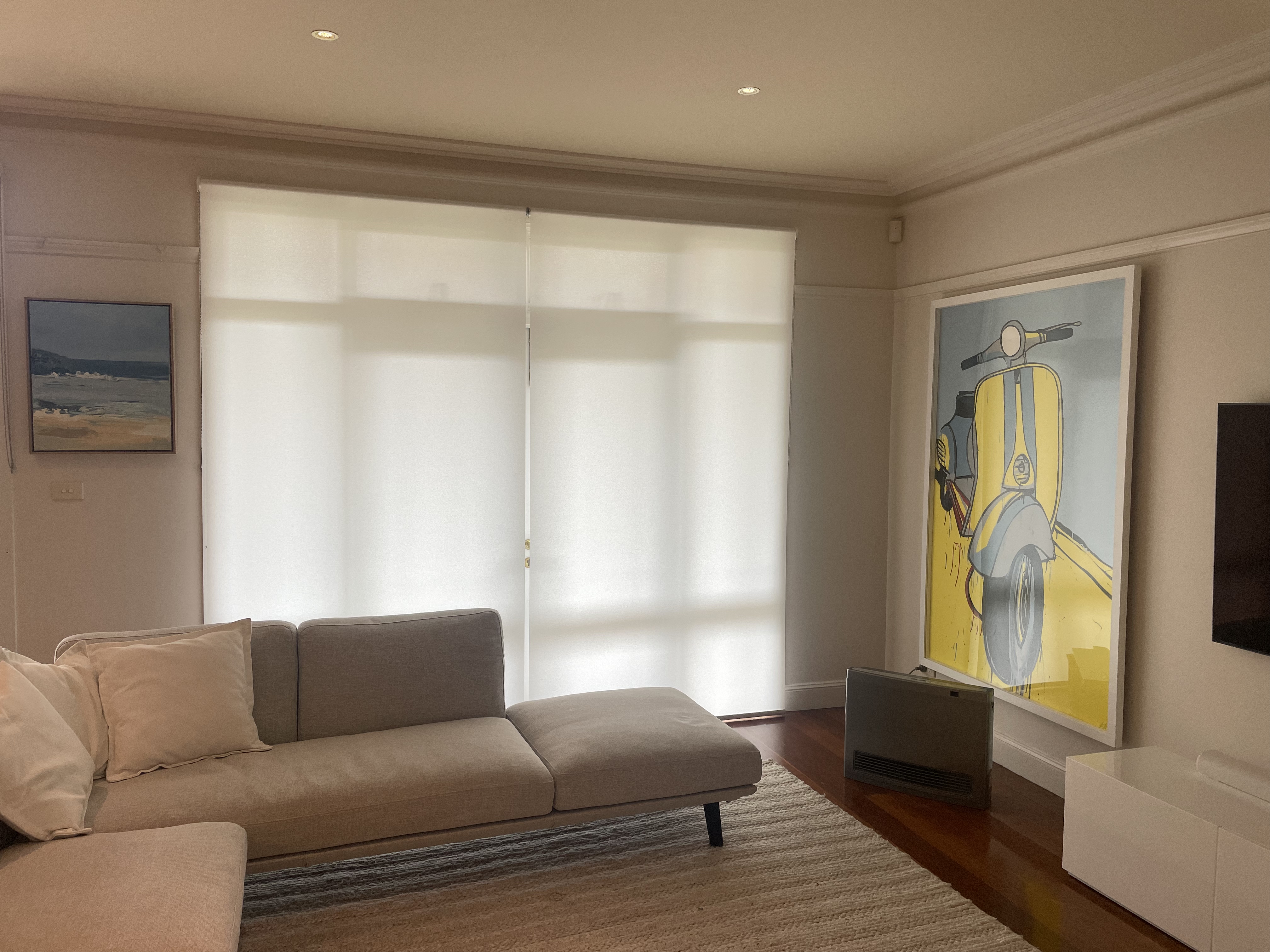 Roller Blind - Skye Light Filter Swan