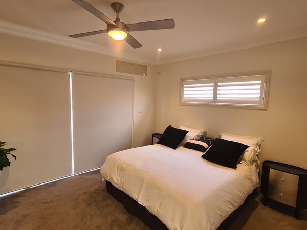 Roller Blind - Linesque Blockout Blanco