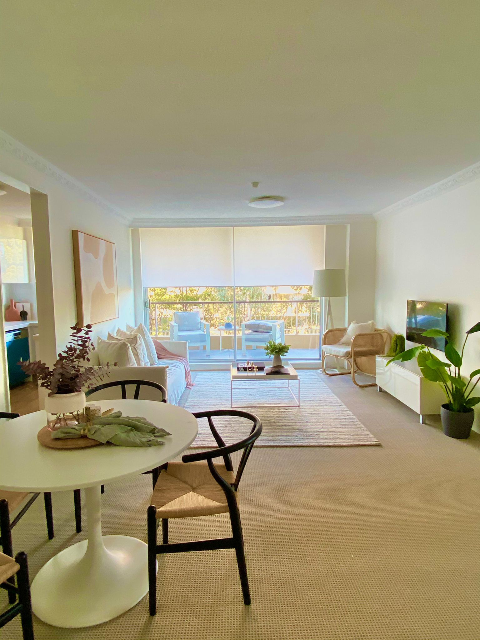 Express Roller Blind - Torrero Translucent Natural