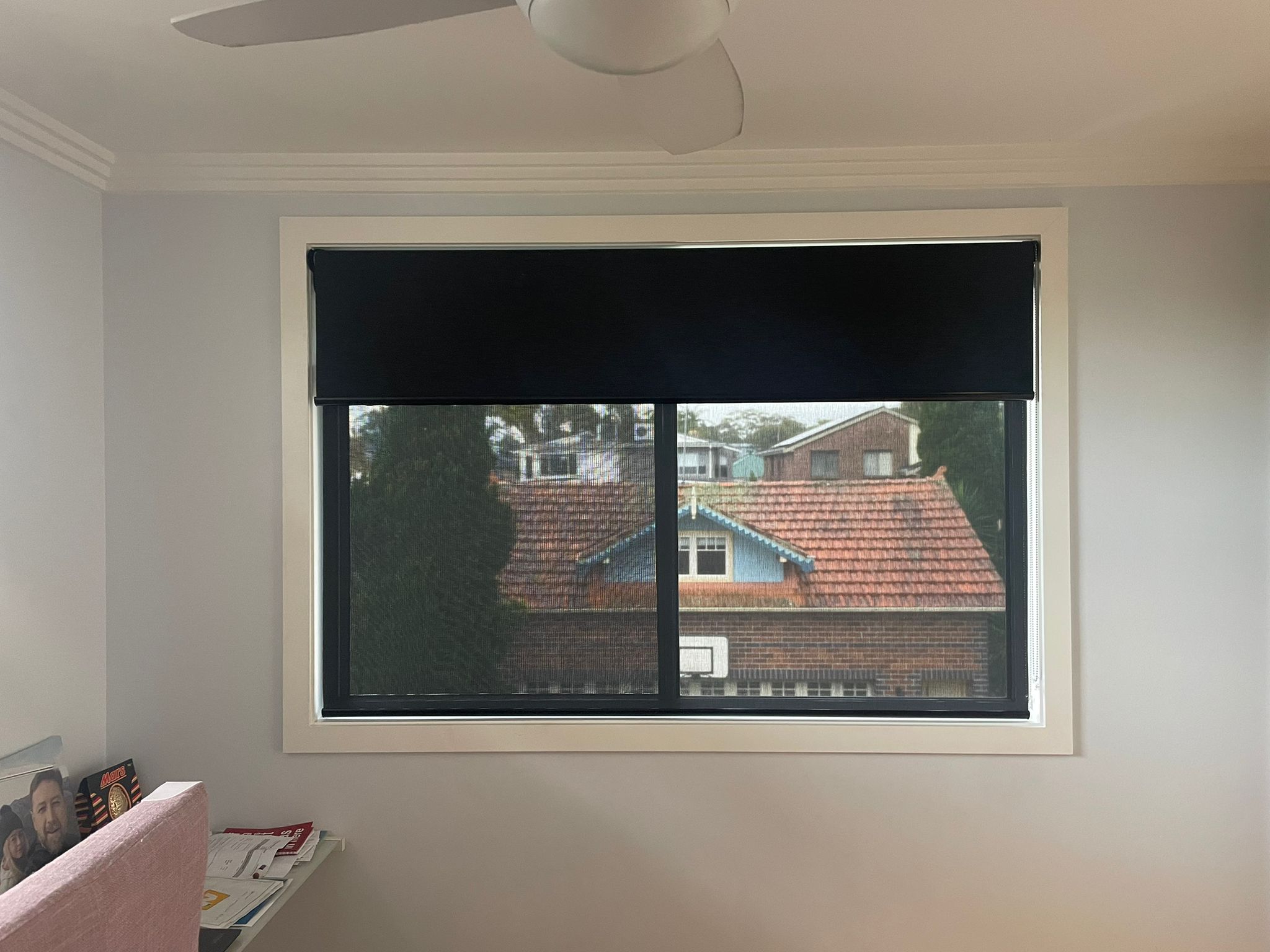 Express Roller Blind - Le Reve Blockout Onyx