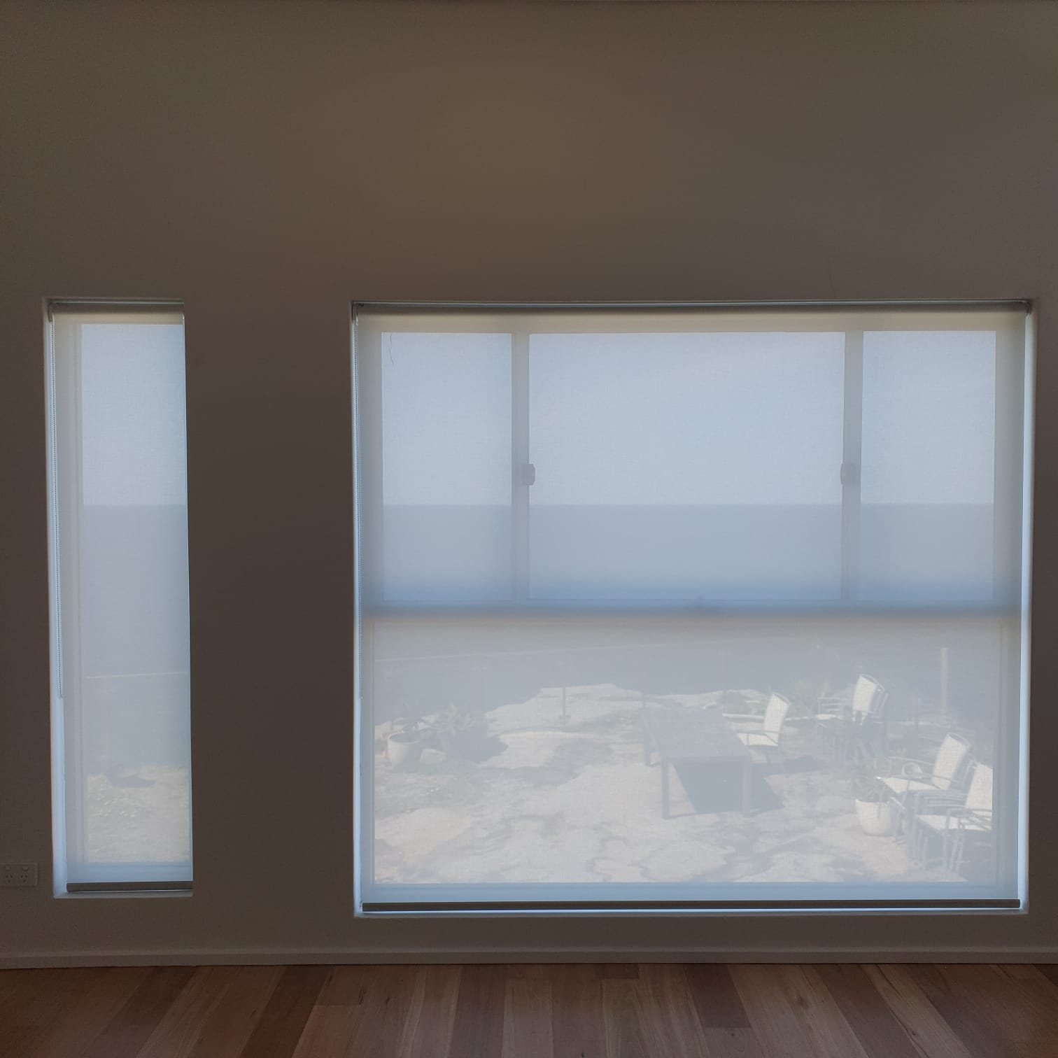 Roller Blind - Corrida Sunscreen Super White