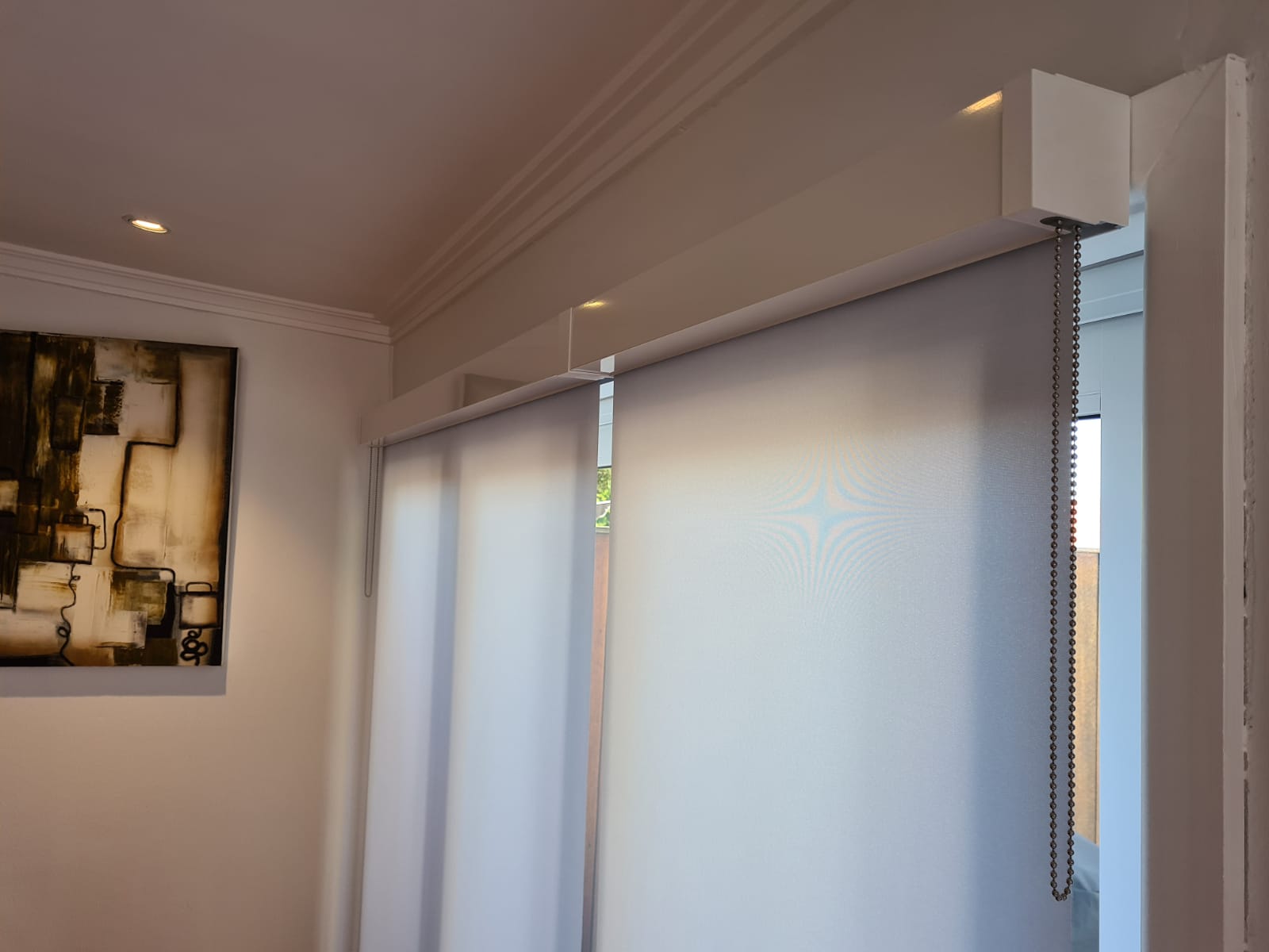 Express Roller Blind - Torrero Translucent Pewter