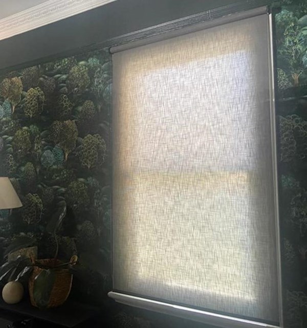 Roller Blind - Linesque Light Filter Granite