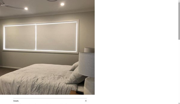 Roller Blind - Le Reve Blockout Crystal