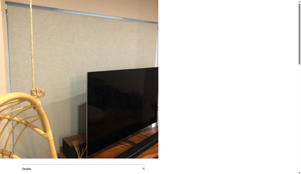 Roller Blind - Le Reve Blockout Concrete
