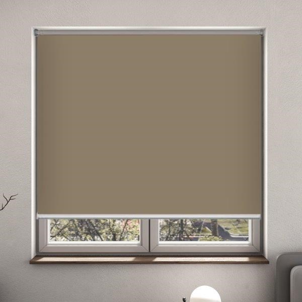 Roller Blind - Vibe Blockout Brulee Metallic