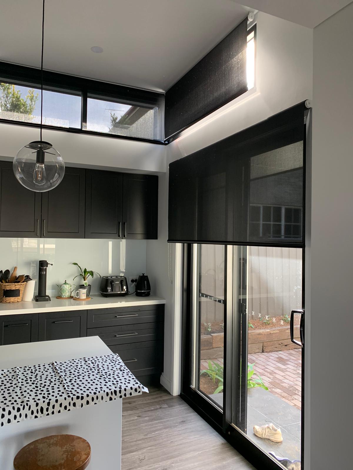 Roller Blind - Corrida Sunscreen Black