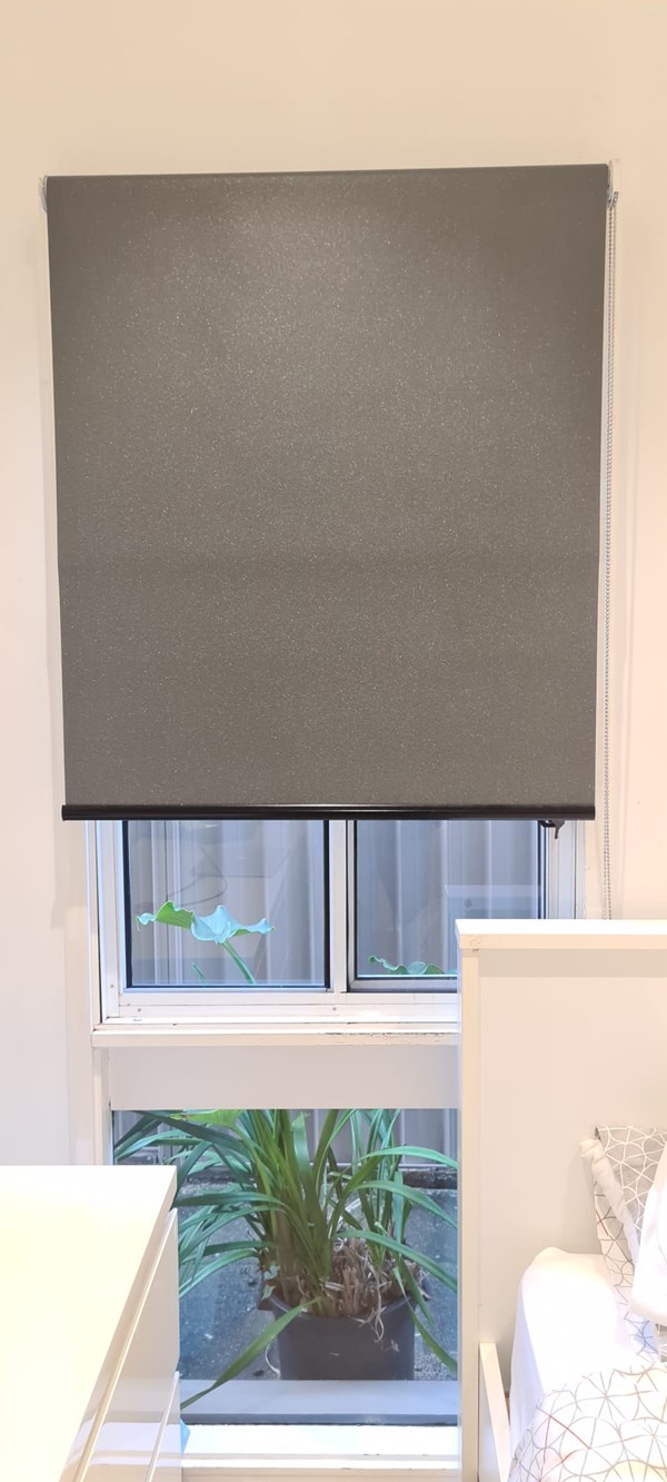 Roller Blind - Vibe Blockout Lava Metallic