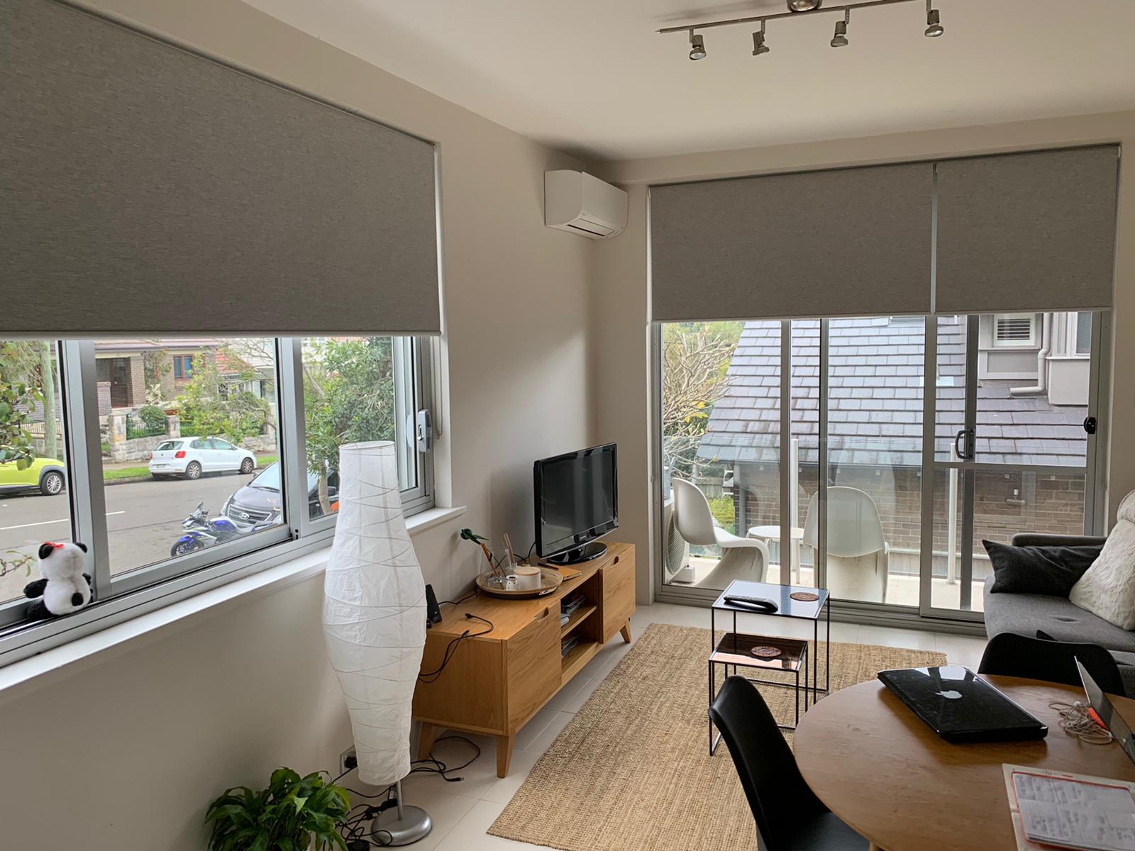 Express Roller Blind - Le Reve Blockout Graphite