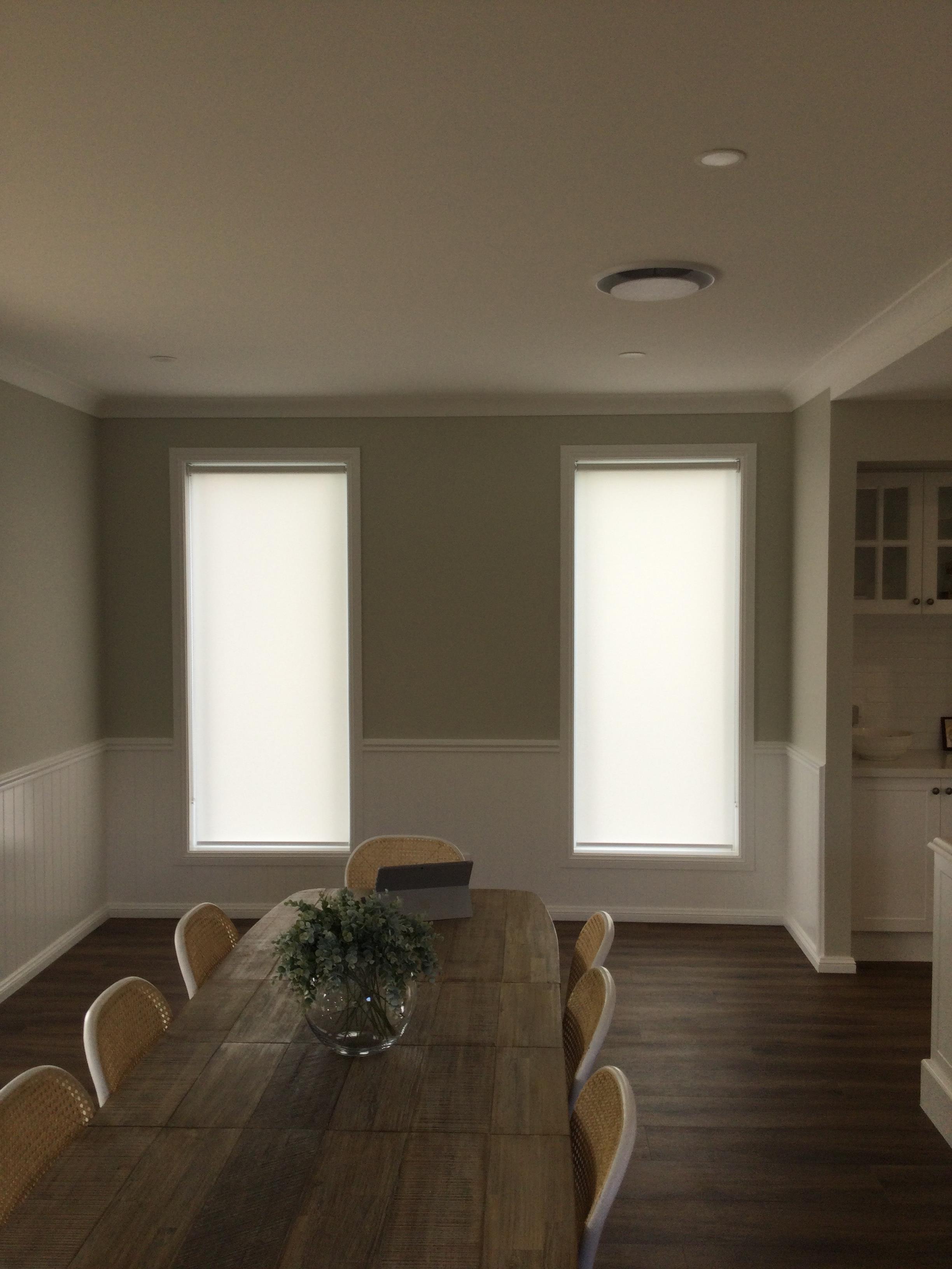 Express Roller Blind - Skye Light Filter Porcelain